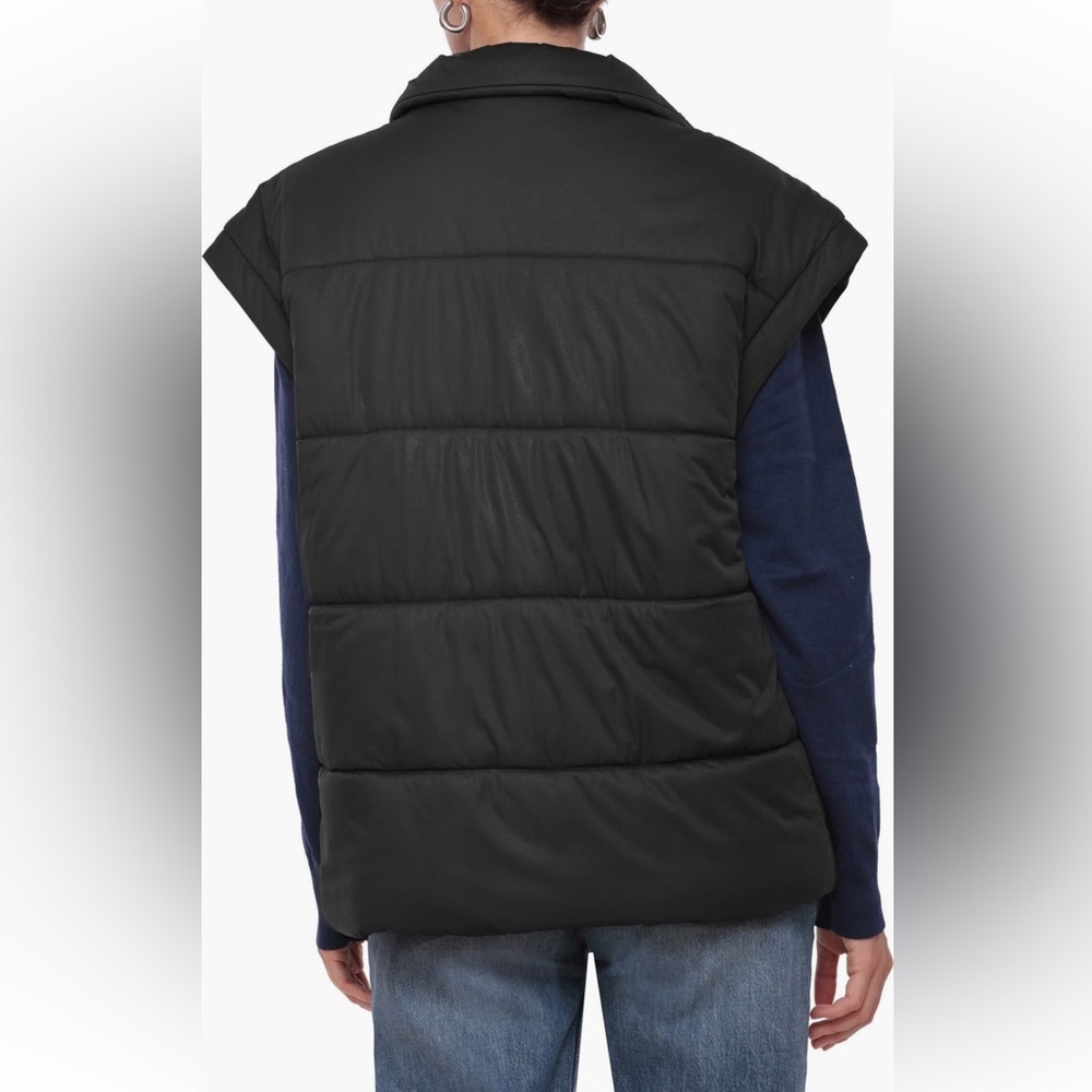 Avec Les Filles Boxy Oversize Quilted Puffer Vest - Picture 3 of 4